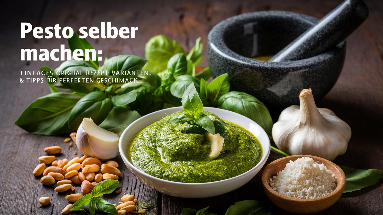 pesto selber machen