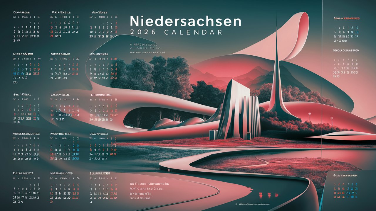 Kalender 2026 Niedersachsen: Alle Feiertage, Schulferien & wichtige Termine im Überblick