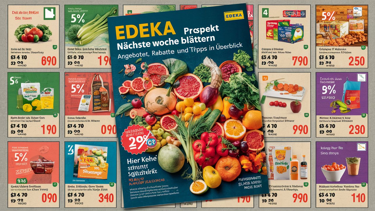 Edeka Prospekt nächste Woche blättern – Angebote, Rabatte und Spartipps im Überblick