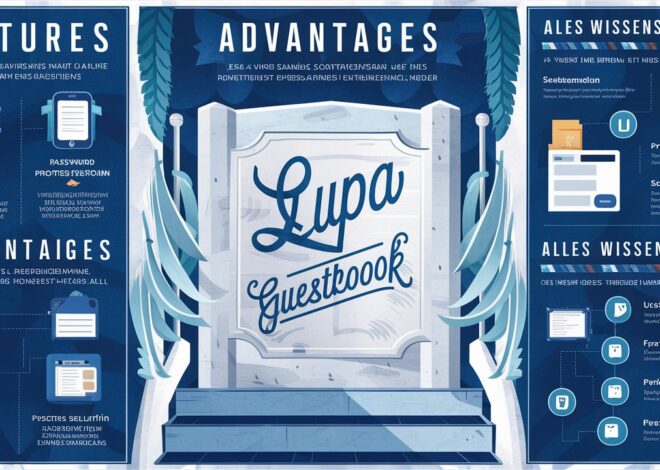 LUPA Gästebuch – Funktionen, Vorteile und alles Wissenswerte im Überblick