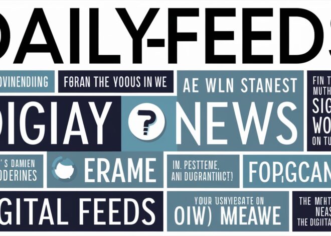 DailyFeeds – Bedeutung, Funktionen und digitale News-Trends im Überblick