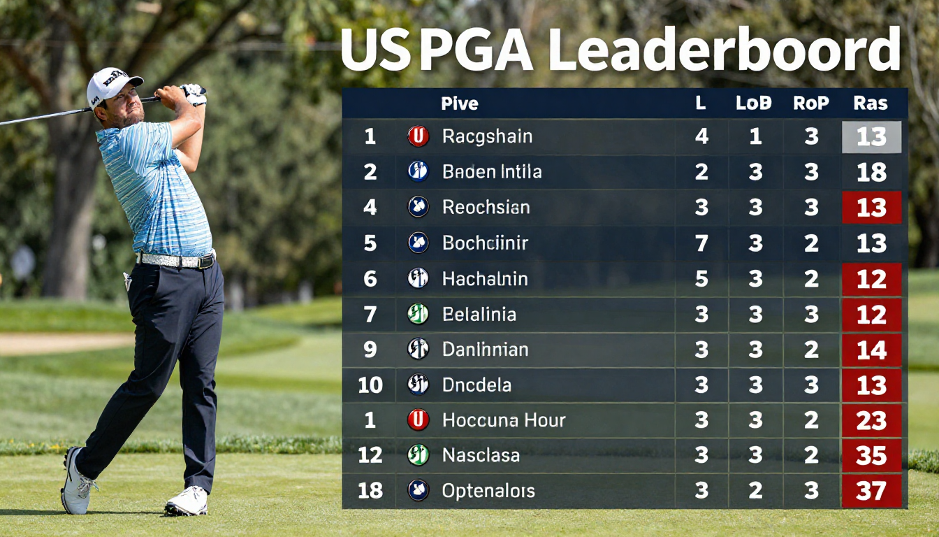 US PGA Leaderboard: Aktuelle Ergebnisse, Live-Ranglisten und spannende Einblicke in die Welt des Profi-Golfs